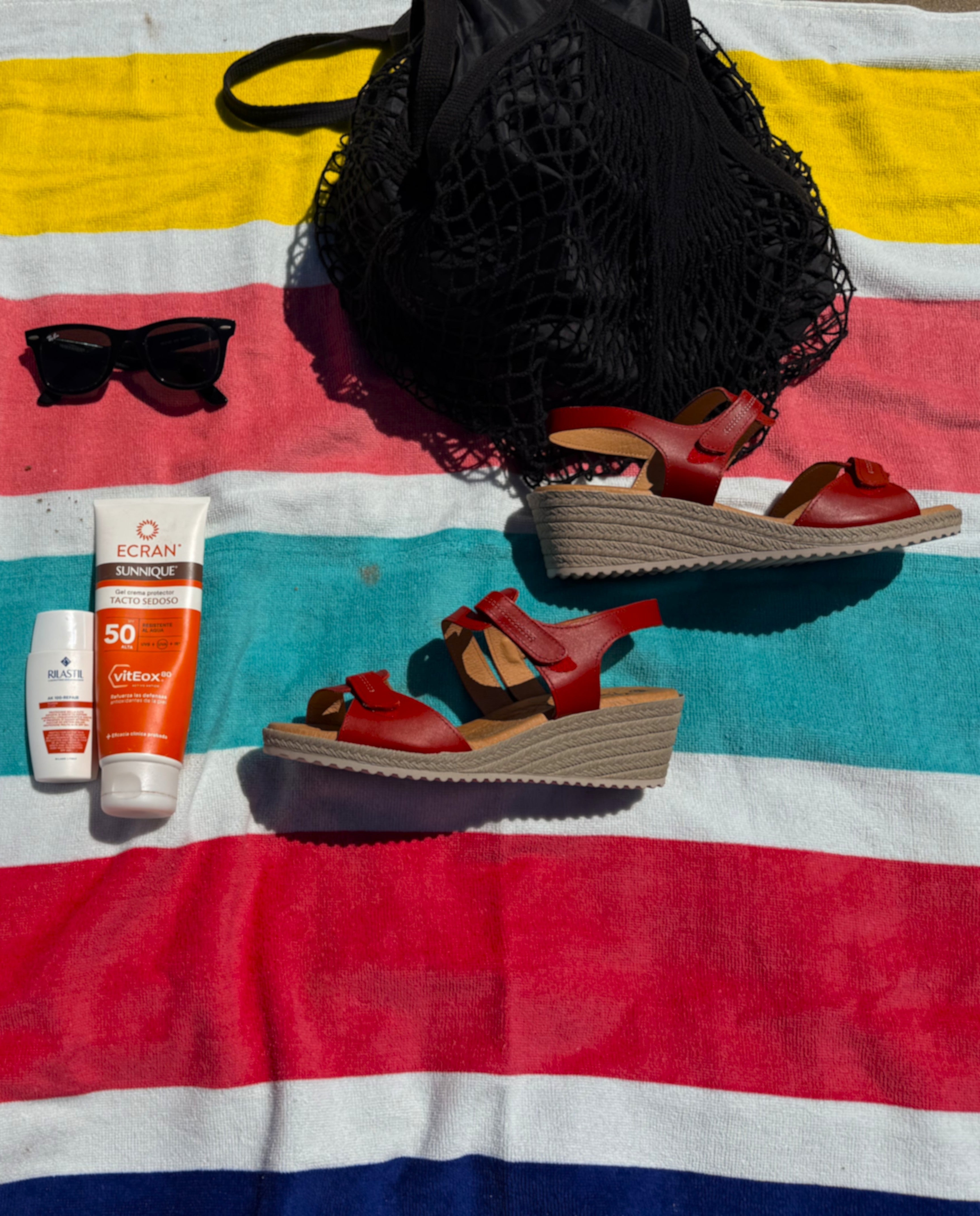 Sandalias cuña