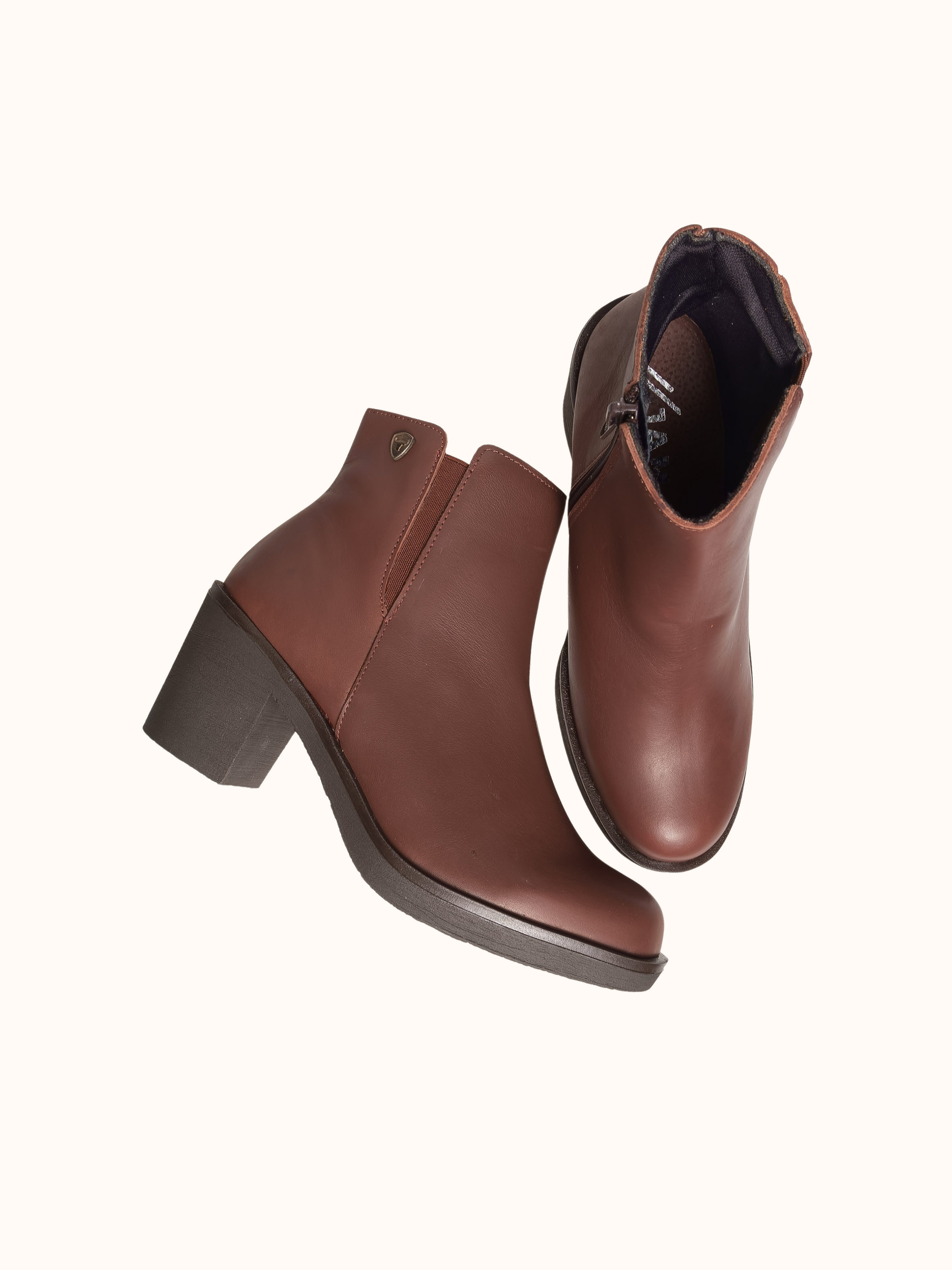 AURIELLE - Botín para mujer en cuero